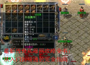 最新传奇私服网攻略全书:从入门到精通的完全指南 最新传奇私服网攻略全书:从入门到精通的完全指南