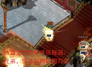 热血变态传奇终极秘籍:兄弟,你该如何称霸玛法 热血变态传奇终极秘籍:兄弟,你该如何称霸玛法