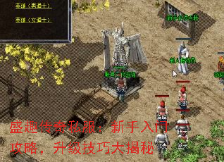 盛趣传奇私服:新手入门攻略,升级技巧大揭秘 盛趣传奇私服:新手入门攻略,升级技巧大揭秘