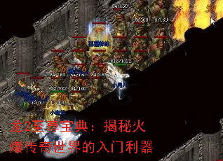 龙2至尊宝典:揭秘火爆传奇世界的入门利器 龙2至尊宝典:揭秘火爆传奇世界的入门利器