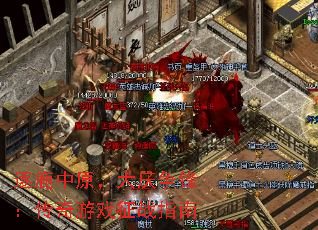 ��¹��ԭ���������棺������Ϸ��սָ��