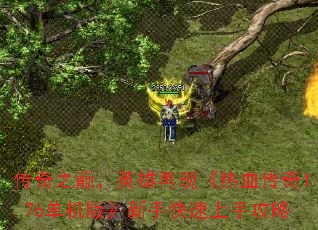 传奇之巅,英雄再现《热血传奇1.76单机版》新手快速上手攻略 传奇之巅,英雄再现《热血传奇1.76单机版》新手快速上手攻略