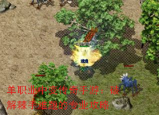 单职业中变传奇手游:破解棘手难题的专业攻略 单职业中变传奇手游:破解棘手难题的专业攻略