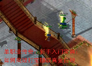 单职业传奇:新手入门宝典:如何高效打宝赚取真金白银 单职业传奇:新手入门宝典:如何高效打宝赚取真金白银