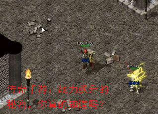 传奇手游:战力飙升的秘密,你真的知道吗? 传奇手游:战力飙升的秘密,你真的知道吗?