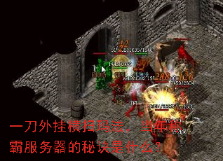 一刀外挂横扫玛法,当年称霸服务器的秘诀是什么? 一刀外挂横扫玛法,当年称霸服务器的秘诀是什么?