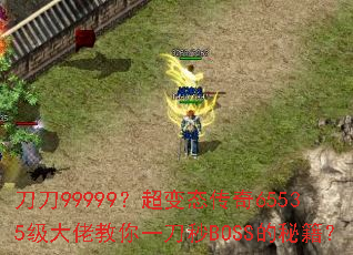 刀刀99999?超变态传奇65535级大佬教你一刀秒BOSS的秘籍? 刀刀99999?超变态传奇65535级大佬教你一刀秒BOSS的秘籍?