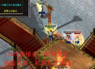 176传奇精品:如何快速升级打宝,称霸玛法大陆? 176传奇精品:如何快速升级打宝,称霸玛法大陆?