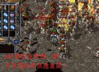 ACF单职业传奇:新手开局如何快速发展? ACF单职业传奇:新手开局如何快速发展?