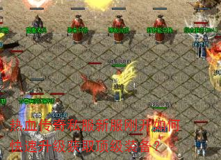 热血传奇私服新服刚开如何快速升级获取顶级装备? 热血传奇私服新服刚开如何快速升级获取顶级装备?