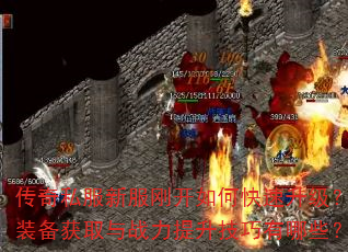 传奇私服新服刚开如何快速升级?装备获取与战力提升技巧有哪些? 传奇私服新服刚开如何快速升级?装备获取与战力提升技巧有哪些?