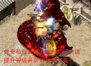 传奇私服新区开服后如何快速提升等级并获取顶级装备? 传奇私服新区开服后如何快速提升等级并获取顶级装备?