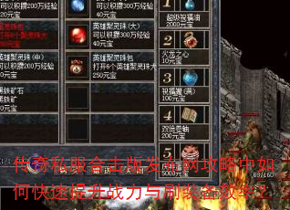 ����˽���ϻ��淢������������ο�������ս����ˢװ��Ч�ʣ�