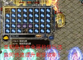 ��ְҵ����ȫ������淨��ο�������ˢ��Ч�ʣ�