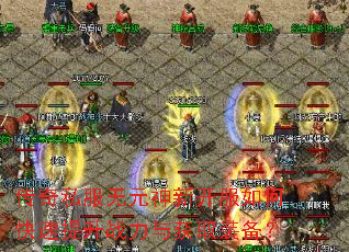 ����˽����Ԫ���¿�����ο�������ս�����ȡװ����