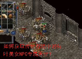 ��λ�ȡ������Ϸ�еĺ�Ҷ��ŮNPCר���زģ�