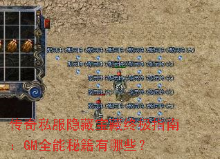 ����˽�����ر����ռ�ָ�ϣ�GMȫ���ؼ�����Щ��