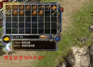 禁龙秘境如何开启? 禁龙秘境如何开启?