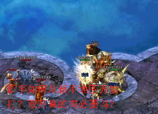 新手如何从新手地图开始打?双开真的有必要吗? 新手如何从新手地图开始打?双开真的有必要吗?