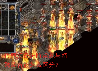 传奇装备进阶常规与特殊装备该怎么区分? 传奇装备进阶常规与特殊装备该怎么区分?
