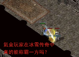 氪金玩家在冰雪传奇中真的能称霸一方吗? 氪金玩家在冰雪传奇中真的能称霸一方吗?
