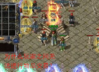 为什么玩家之间无法进行物品交易? 为什么玩家之间无法进行物品交易?