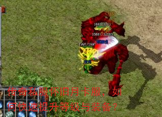 传奇私服怀旧月卡服,如何快速提升等级与装备? 传奇私服怀旧月卡服,如何快速提升等级与装备?