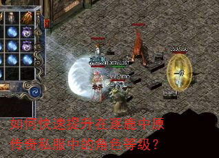 如何快速提升在逐鹿中原传奇私服中的角色等级? 如何快速提升在逐鹿中原传奇私服中的角色等级?
