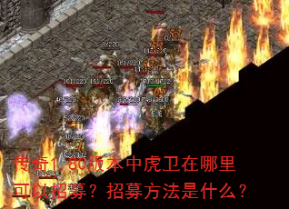 传奇1.80版本中虎卫在哪里可以招募?招募方法是什么? 传奇1.80版本中虎卫在哪里可以招募?招募方法是什么?