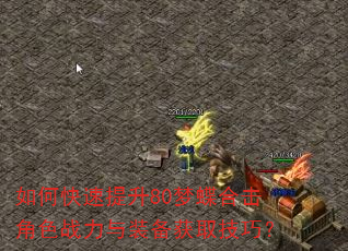 如何快速提升80梦蝶合击角色战力与装备获取技巧? 如何快速提升80梦蝶合击角色战力与装备获取技巧?
